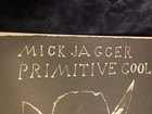 Mick Jagger 1985 Primitive Cool 12x12 Promo 2-Sided Flat Poster Rolling Stones — photo 2