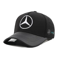 Mercedes Benz Baseball Hat Cap | AMG Formula One Team Hat | Mercedes Logo Hat