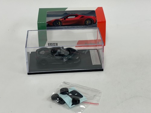 Modelo fino 1/64 de Novitec SF90 cupé en negro mate 499 piezas diecast 64-007 - Imagen 6 de 7