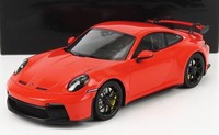 Modellauto Statisch Minichamps Porsche 911 992 GT3 2021 Felgen Schwarz 1/18