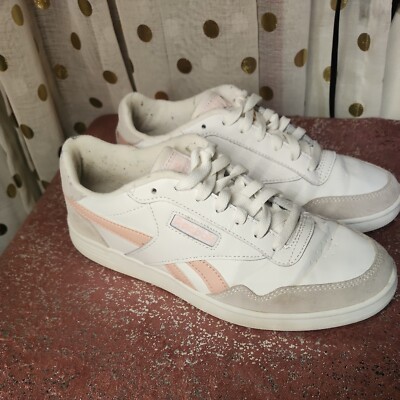 Reebok Women's Club C 85 Vintage Low Top Shoes White/Pink AR30124W Size 
