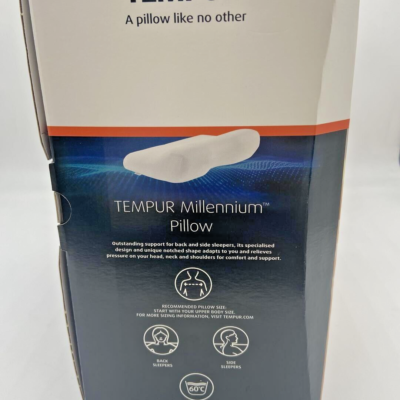 TEMPUR Millennium Neck Pillow Genuine Memory Foam Medium