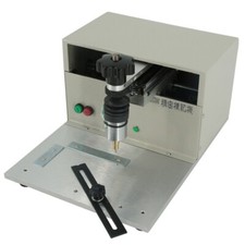 Metal Industrial Cutting Plotter Electric Needle Sign Nameplate Coding Machine