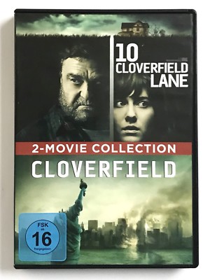 DVD   Cloverfield & 10 Cloverfield Lane   2-Movie-Collection #K29