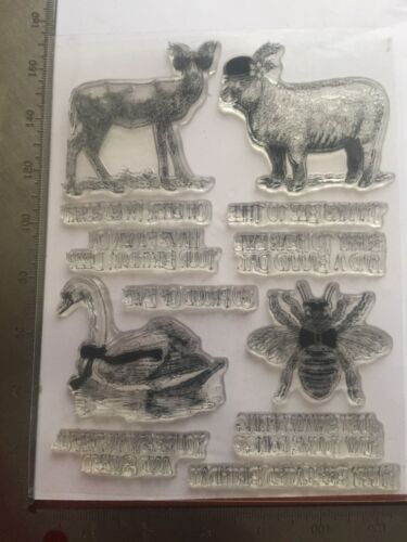 HERO ARTS CLEAR STAMP “OH DEER” NEW WITHOUT PACKING AVERY ELLE PENNY BLACK - Picture 1 of 1