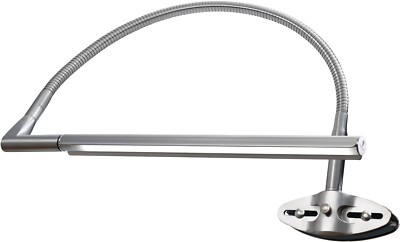 Daylight Techne LED Artist & Drafting Lamp, 12X20X7, Brushed Steel