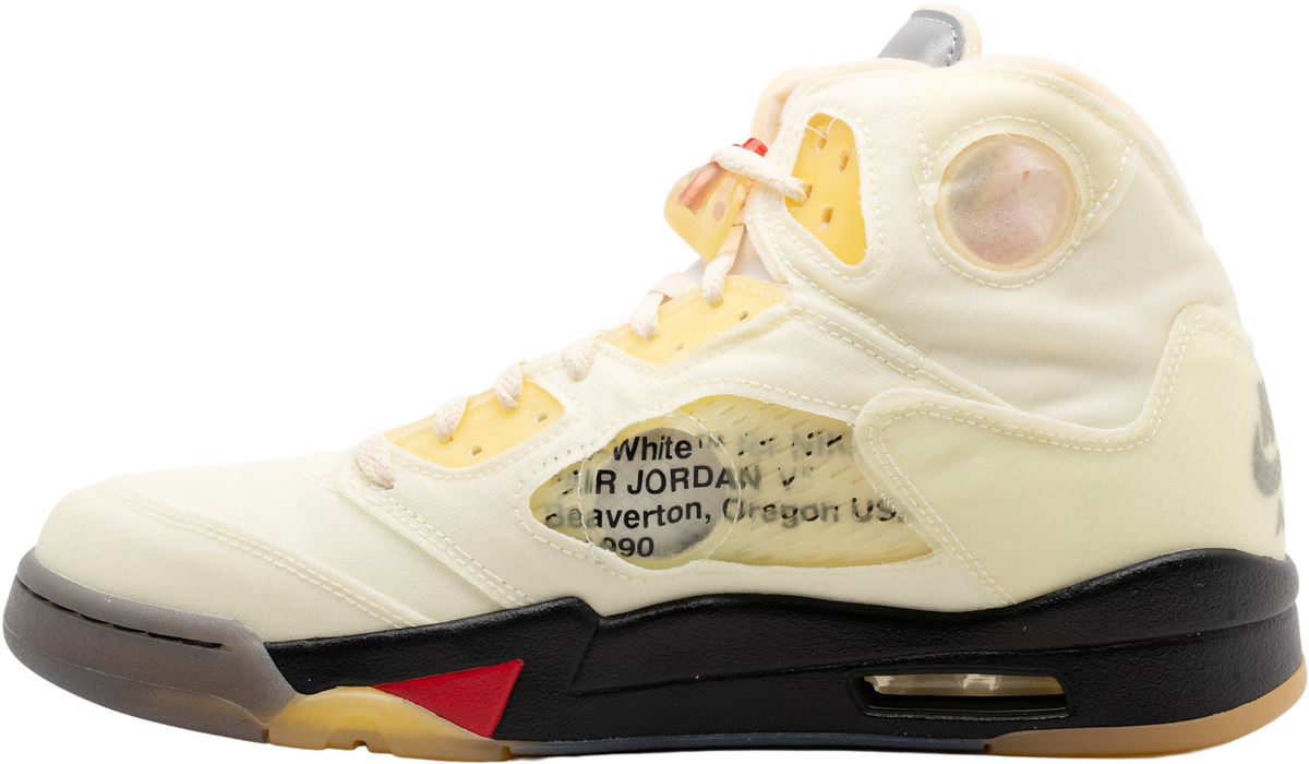 Off-White x Air Jordan 5 Retro Sail - SELECTA BISSO