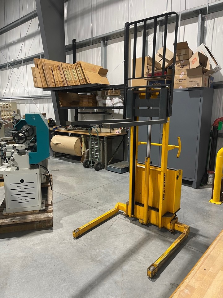 MULTITON SM20 ELECTRIC PUSH FORKLIFT 1,000 LB USA #6763 | eBay