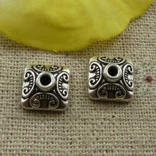 Free Ship 160 pcs tibetan silver nice bead caps 10x5mm L-4256