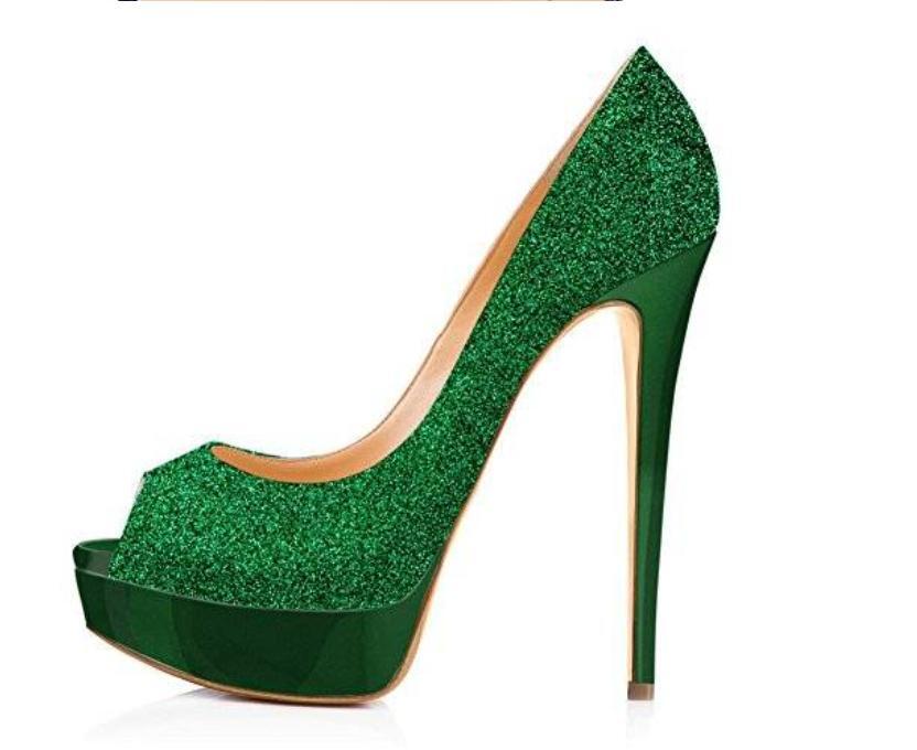 PANTOFOLA D’ORO Scarpe donna splicing platform punta aperta stiletto festa matrimonio décolleté moda