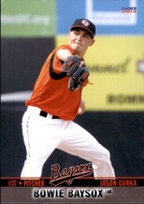 2014 Bowie Baysox Choice #13 Jason Gurka Chappell Hill Texas TX Baseball Card