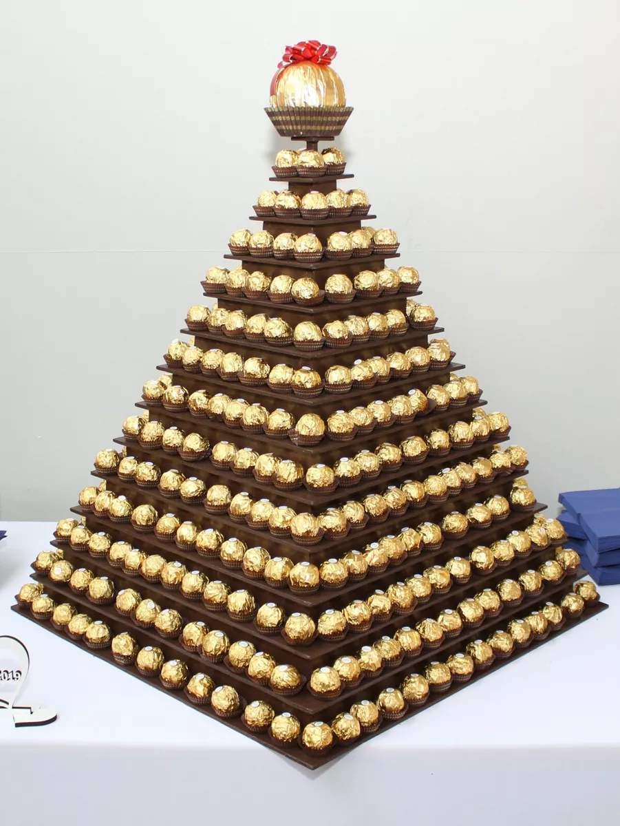 Ferrero sale rocher pyramid