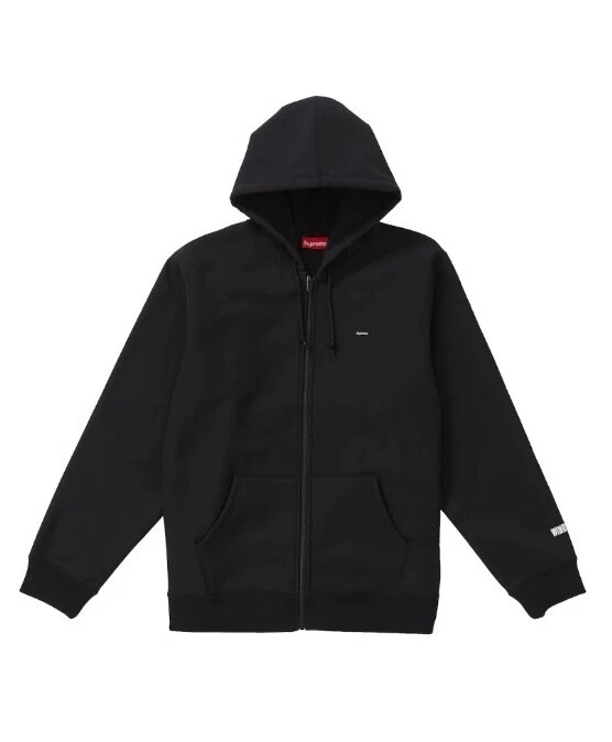 Sweat à capuche homme SUPREME FW'18 Gore Tex Windstopper fermeture éclair intégrale taille L