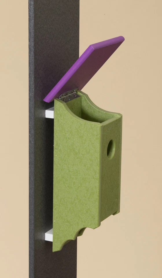 BLUEBIRD HOUSE - Amish Hecho a Mano Impermeable Reciclado Poli ~ 40 Opciones de Color Foto 2 de 3