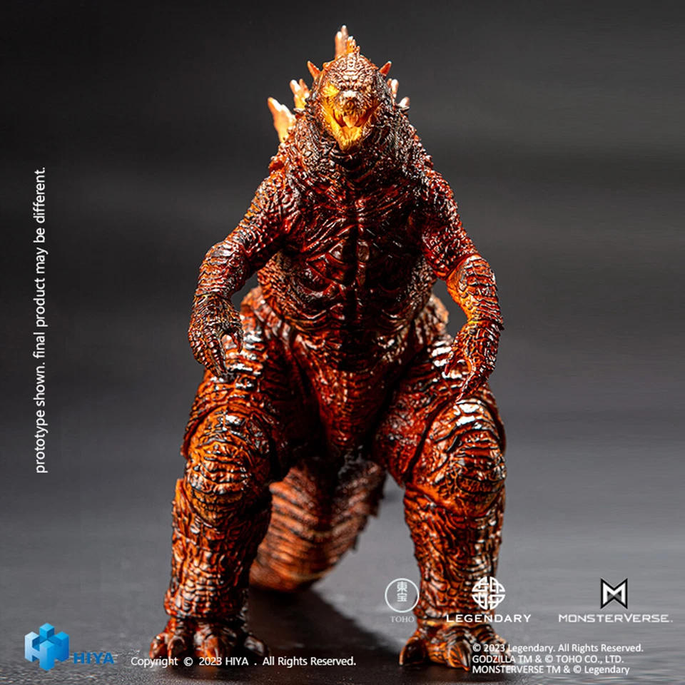 Figura de acción básica exquisita HiPlay HIYA King of the Monsters-Burning Godzila Foto 4 de 4