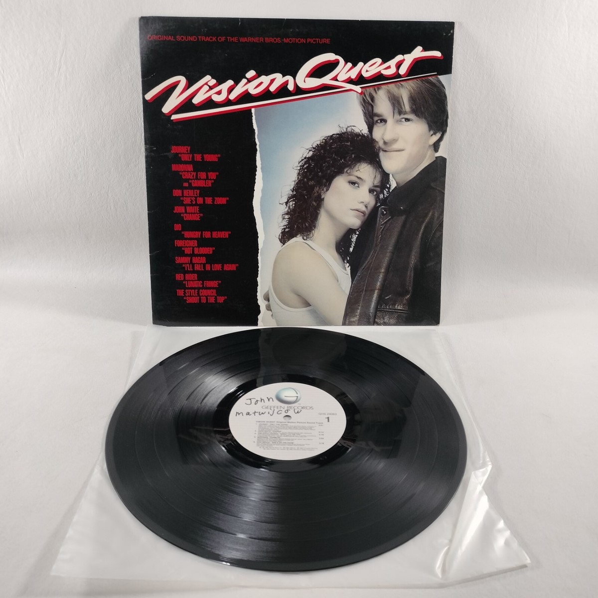 Vision Quest Soundtrack Vinyl LP 1985 Warner Bros GHS 24063