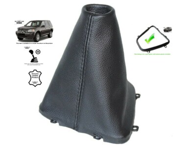 Cuffia Leva Cambio Land Rover Freelander LR2 2006-2014 Pelle Nero ...