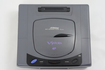 Victor V Saturn Console System Boxed RG-JX1 Tested JAPAN Game