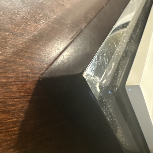Autentico BOSS Hugo Boss display da banco regolabile specchio bianco/nero - Foto 10 di 10