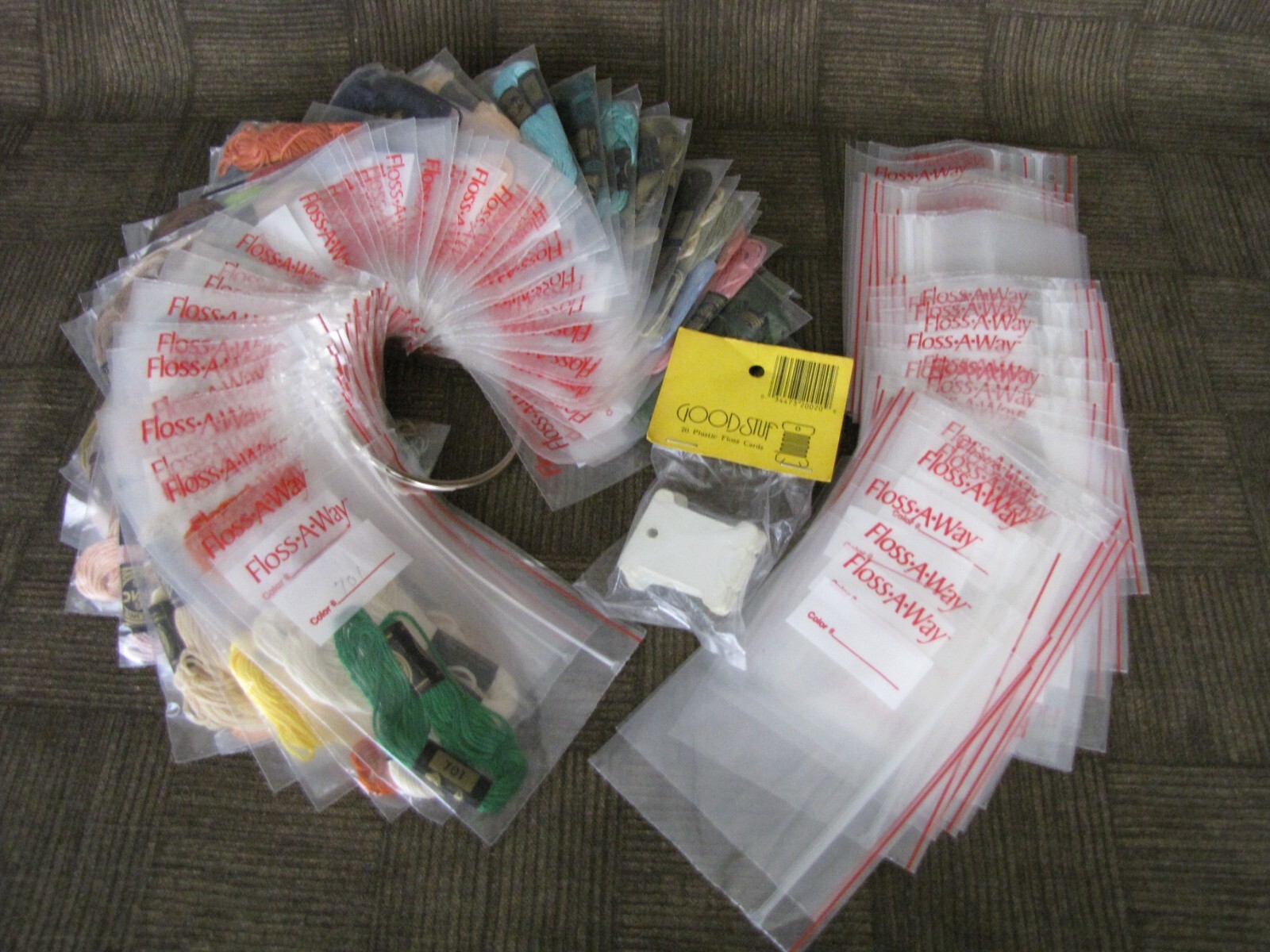 Dmc 25 Skeins In Floss-away Bags Plus