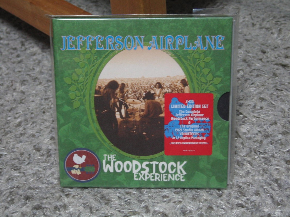 JEFFERSON AIRPLANE VOLUNTEERS & THE WOODSTOCK EXPERIENCE RARE OOP 