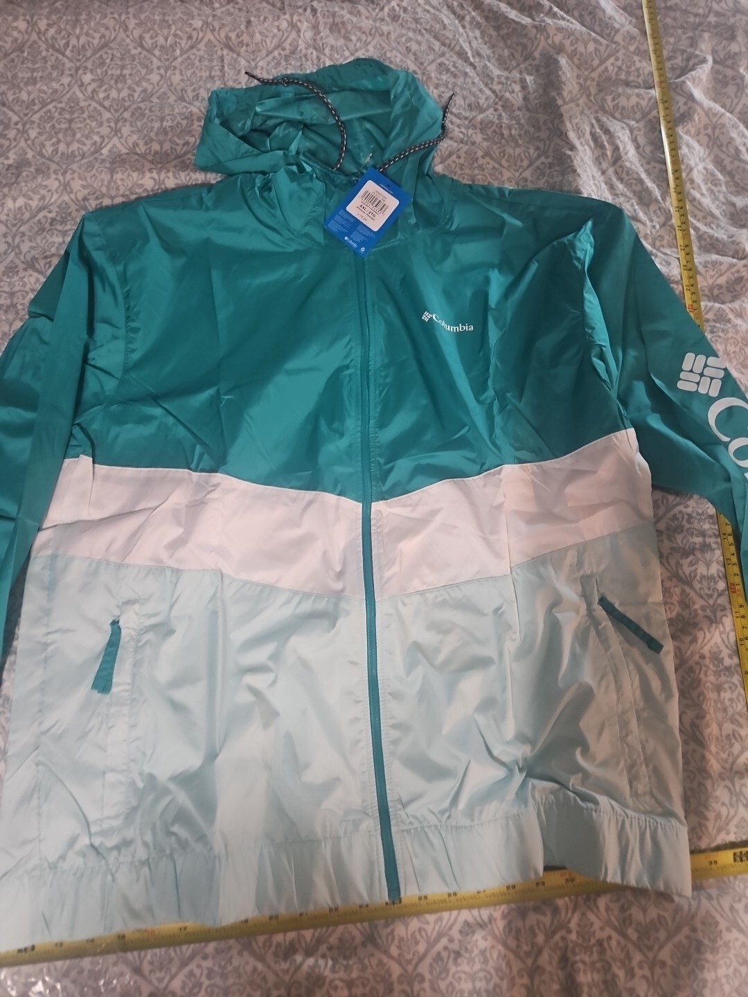 Columbia Sportswear Sandy Sail Windbreaker Womens Xxl $75 Factory