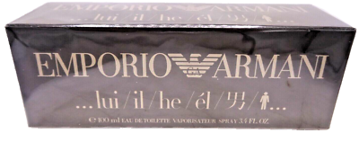 Giorgio Armani Emporio Armani He 3.4oz Men's Eau de Toilette for