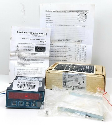 London Electronics Limited INT Series Digital Panel Meter INT2-P-0-0-0-R-AC-0