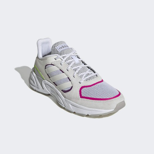 Zapatos para correr blancos para mujer Adidas Años 90 VALASION EE9907 talla 5 EE. UU. - Imagen 8 de 12