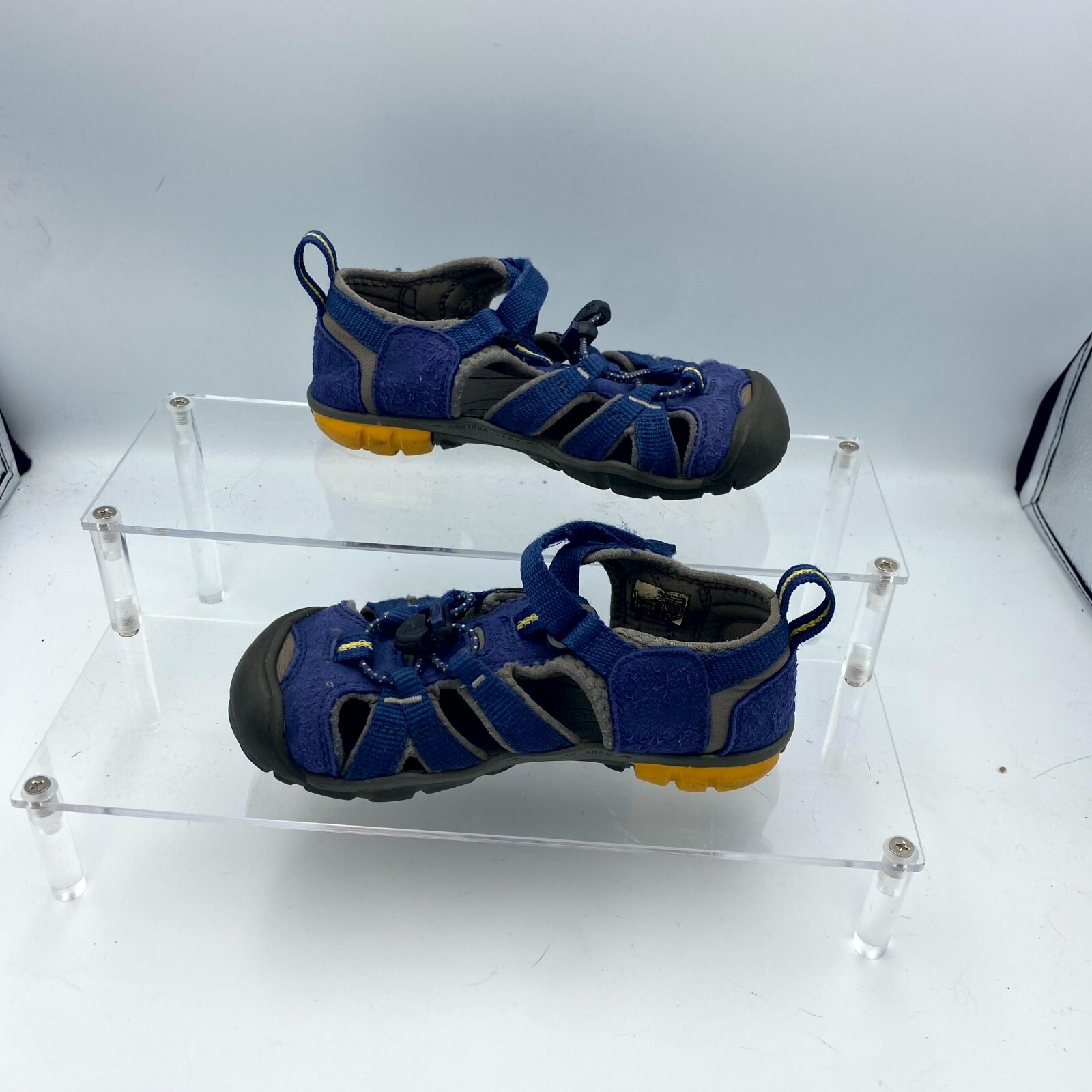 Keen Seacamp II CNX 1010088 sandali bambino 12 blu profondità scarpe da trekking gargoyle