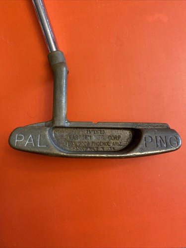 Vintage Ping Pal Putter - Karsten - Copper RH Steel Shaft, USA Needs Grip