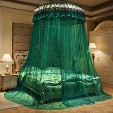 Romantic Bed Canopy Bedcover Curtain Round Dome Mosquito Net Bedding Decor