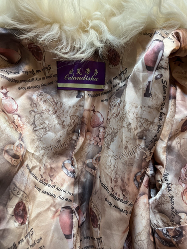 Beautiful real rabbit fur jacket For Girls - Picture 6 of 6