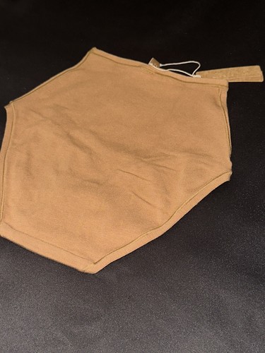 Camiseta deportiva de algodón descremada de Kim Kardashian corta completa, camello XX-pequeña - Imagen 4 de 7