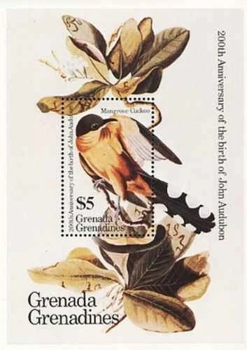 Timbre Oiseaux Grenade Grenadines BF90 ** (72450ER) - Photo 1/1