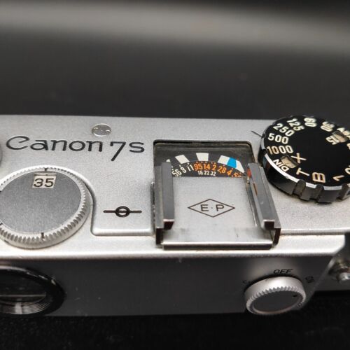 RARE EP Modelo Meter FUNCIONA Canon 7s Z 7SZ "N MINT " Cámara de película... - Imagen 1 de 12