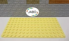 (A13/26) LEGO 3865 Plate Thin 8x16 Light Yellow 6736