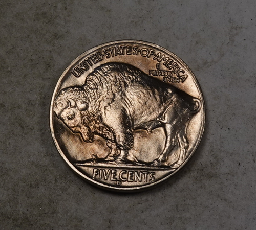 1938-D Buffalo Nickel * Gem BU++ * XB521 - Picture 2 of 2
