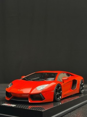 Lamborghini Aventador (Magma Orange) [MR Collection] 1/18 scale | eBay