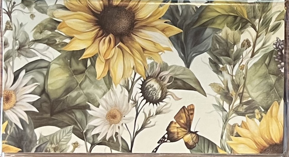 2027-2028 2-Year Datebook, Purse/Pocket Calendar Planner-Sunflower & Daisy