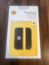 Yale Outdoor Window/Door Contact Black Yale Smart Alarm Lithium CR123A 63.5 mm 3