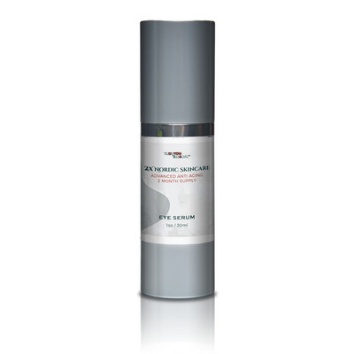 2x Nordic Skincare Serum - 2 Month Supply - Anti Aging Eye Serum - Vitamin C