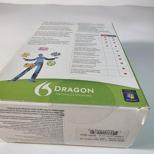 Dragon Nuance Naturally Speaking Home Version 11 Complete with Handset/Mic - Picture 5 of 5