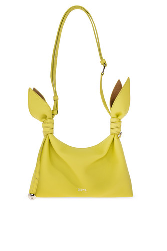 LOEWE $2400 Mini Scarf Lemon Smooth Calfskin Shoulder Bag New & Authentic