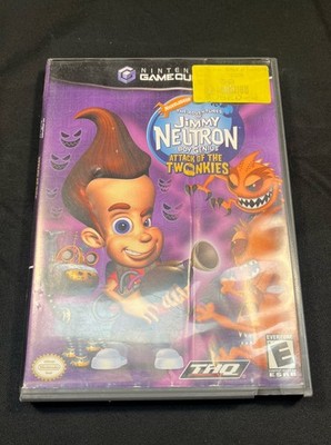 Nickelodeon The Adventures of Jimmy Jimmy Neutron Boy Genius Nintendo Game Cube