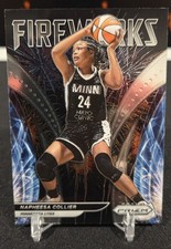2022 Panini Prizm WNBA Napheesa Collier Fireworks #10 Minnesota Lynx 