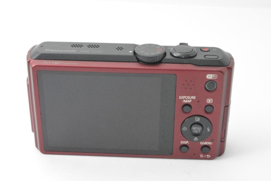 N MINT] Panasonic LUMIX DMC-TZ40 Red Compact Digital Camera 18.1MP
