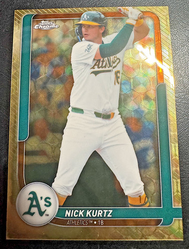 2026 Topps Chrome Baseball Nick Kurtz SUPERFRACTOR 1-of-1!! Oakland A's SSP