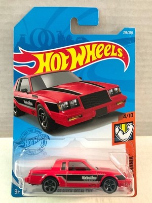 Hot Wheels 1987 BUICK REGAL GNX - 2021 Muscle Mania #218 - Black Widow Exhaust