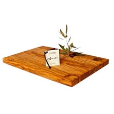 Planche À Découper En Bois D'Olivier Rustique 40X30CM TAG.RET.XL